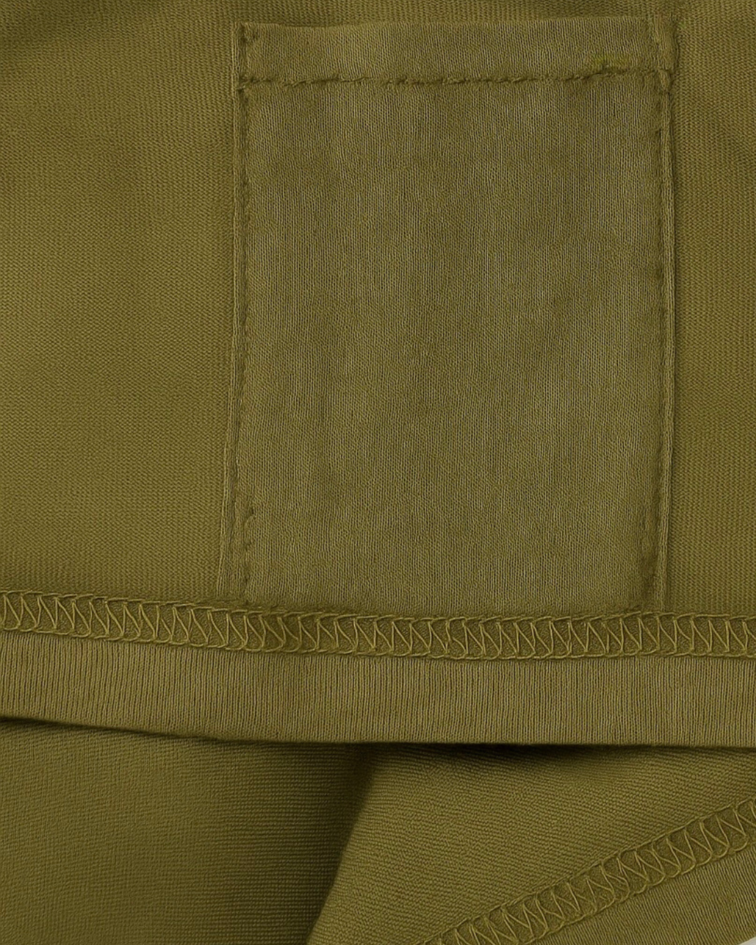 Playera Básica Oversize/ Mono Mexa Verde Militar